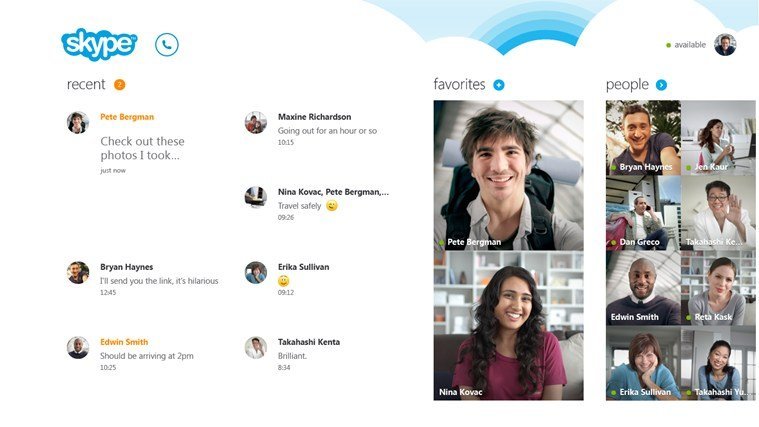 skype app for windows 8