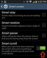smart screen turn on