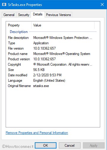 srtasks.exe Errors on Windows 10