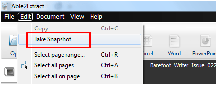 Alter PDF with Ease to Various Formats using Able2Extract