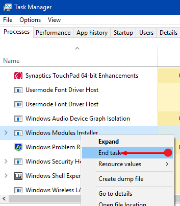 tiworker.exe Windows Modules Installer Worker Windows 10 Solutions Photos 5
