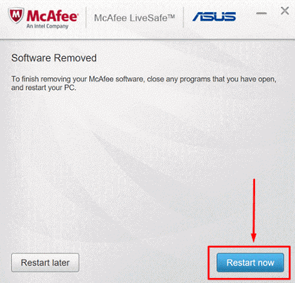 uninstall mcafee livesafe windows 11, 10 image 5