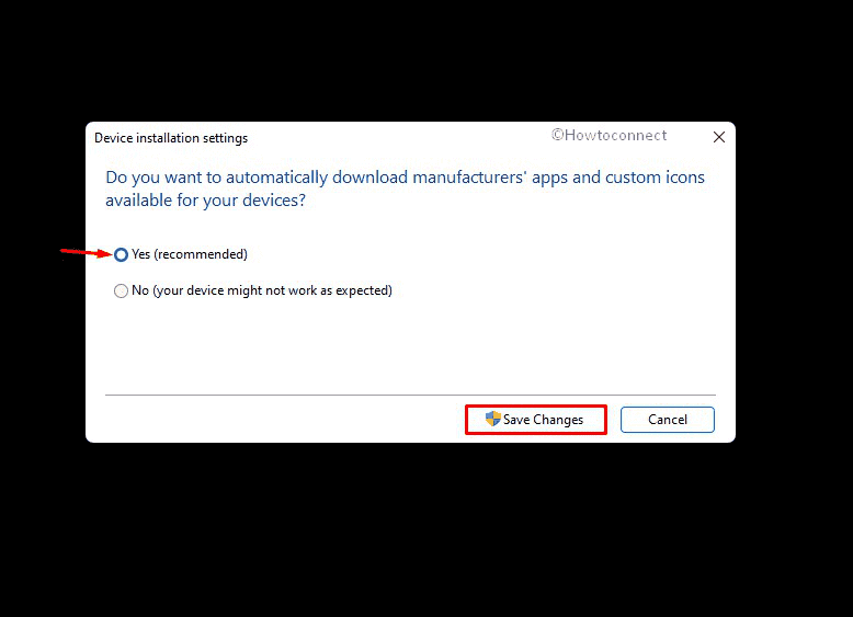 update Drivers in Windows 11 - enable automatic driver updates