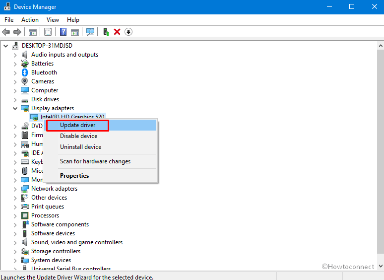update driver device manager to fix blue screen error
