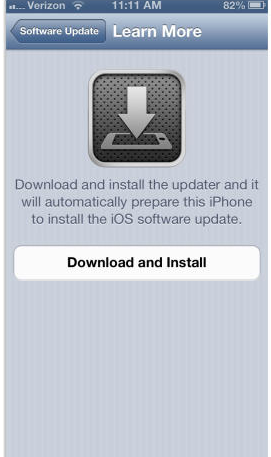 update iphone 5 to iOS 6