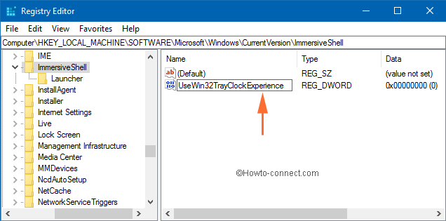 use win32tray clock experience