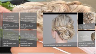 hair styling app for windows 8