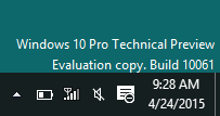 windows 10 pro technical preview build 10061 mark