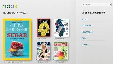 nook windows 8 app