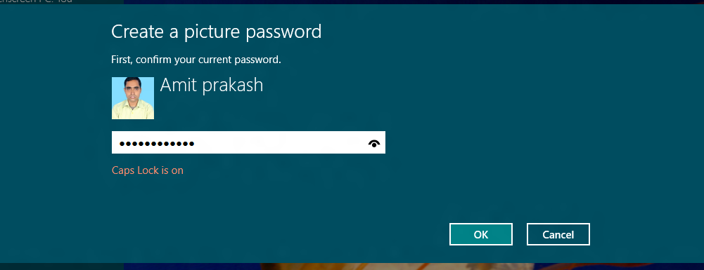 windows 8 create picture password