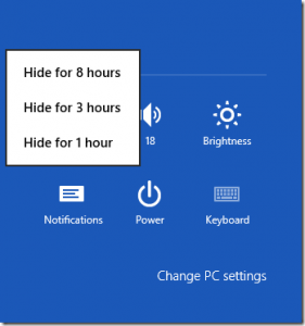 windows 8 disable notifications