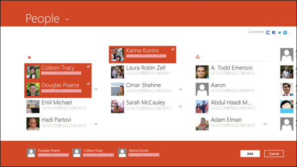 windows 8 people app friend lists