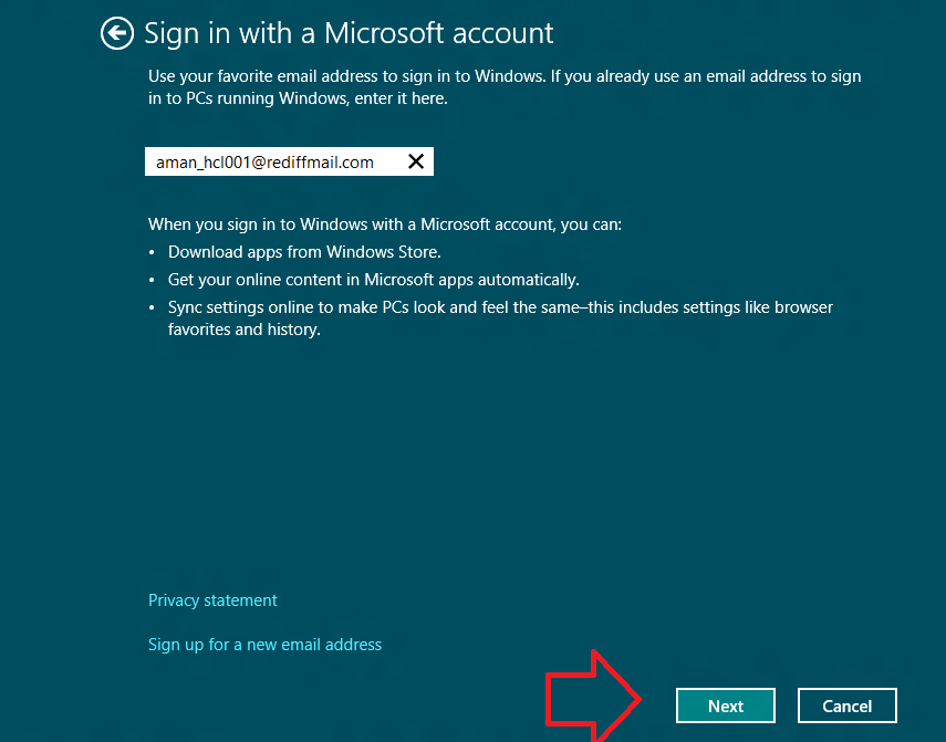 windows 8 sign in with a microsoft account-1