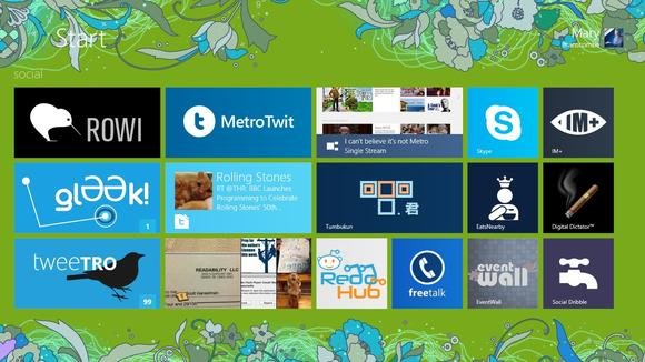 windows 8 social apps