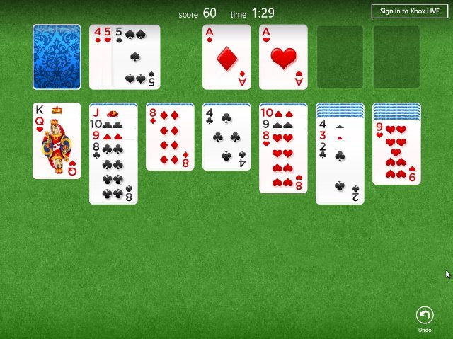 windows 8 solitaire app