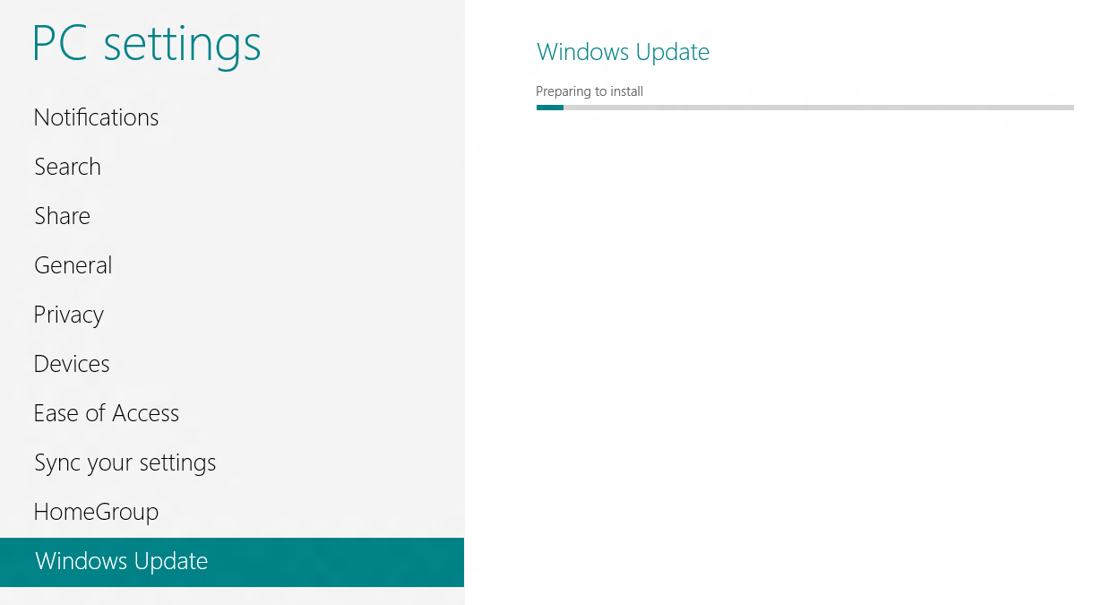windows 8 update files install