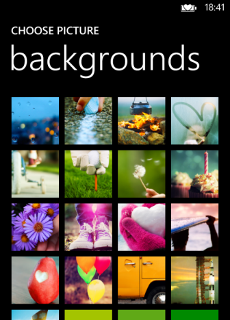 windows phone 8 backgrounds