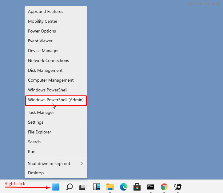 windows powershell admin power user menu