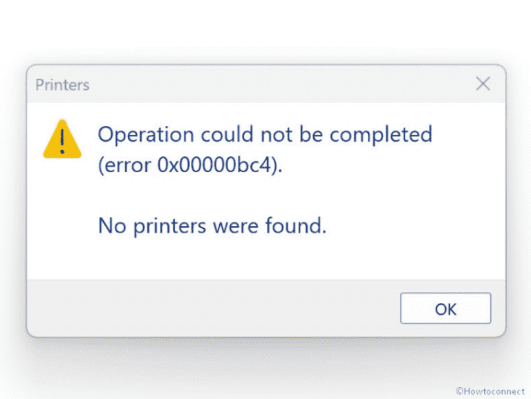 Fix Error 0x00000bc4 Printer 0x00000709 In Windows 11 22h2 9913