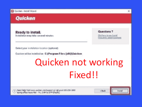 How To Fix Quicken Not Working Error In Windows (Solved!)