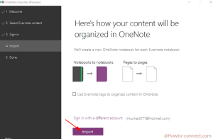 move from evernote to onenote