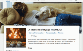 A Moment of Hygge PREMIUM Windows 10 Theme [Download]