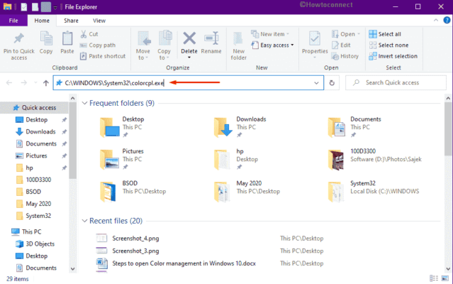 Steps to open Color management in Windows 10 [9 ways]