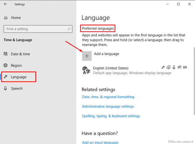 How to Configure Display and Input Language Settings on Windows 10