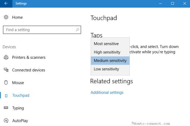 how-to-adjust-touchpad-taps-sensitivity-on-windows-10