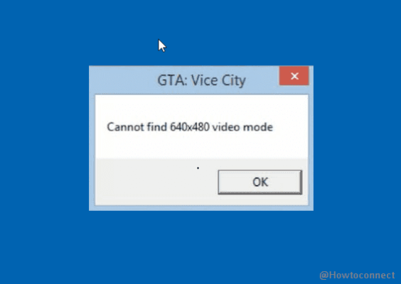 Gta vc cannot find enough available video memory что делать