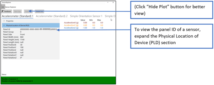 Simple device orientation sensor windows 10 что это