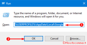 google chrome failed to install unspecified error windows 10