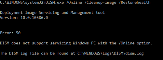 windows cmd registry repair