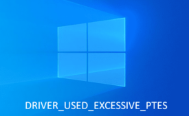 DRIVER_USED_EXCESSIVE_PTES