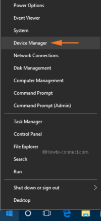 how to search device manager in windows 10