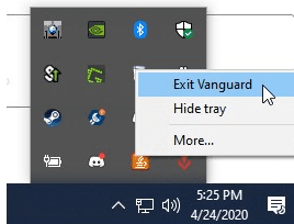 Fix Vanguard not initialized Valorant in Windows 10