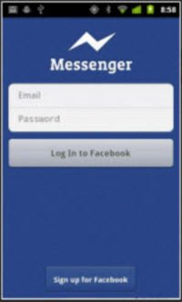 open facebook messenger javascript