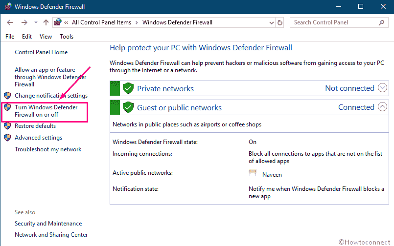 How to install Windows Defender. Defender firewall