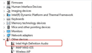 Fix: Intel High Definition Audio Driver Problem In Windows 10