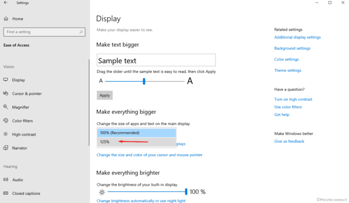 How to Change Icons and Text Size on Windows 10