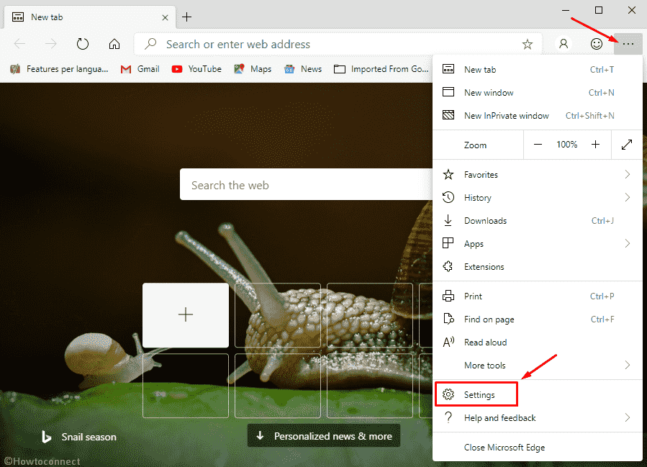 How To Change Start-up Page In Microsoft Edge Chromium Browser