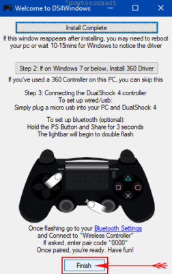 How to Connect Wired / Bluetooth PS4 Controller to Windows 10 PC