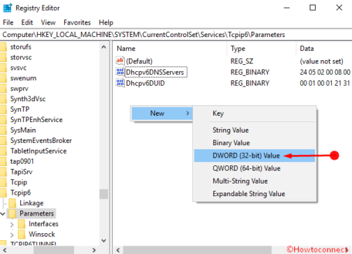 Отключить ipv6 windows 10