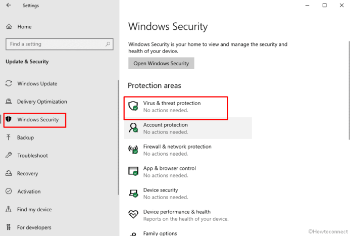 How to Disable/Enable Tamper Protection in Windows 10