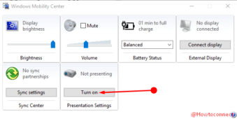 how to presentation mode