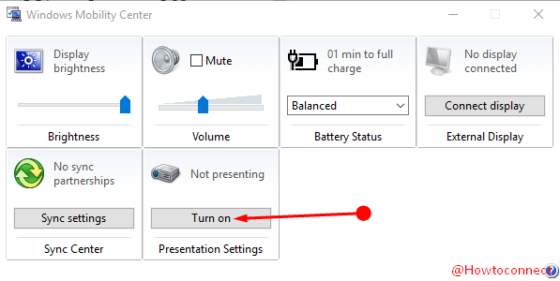 windows 10 presentation mode registry
