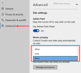 How To Enable Or Disable Autoplay Videos In Microsoft Edge Browser