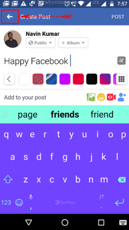 How to Find Saved Drafts on Facebook App in Android