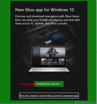 xbox console companion windows 10