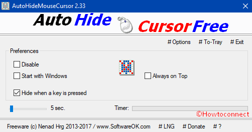 AutoHideMouseCursor 5.52 free instals